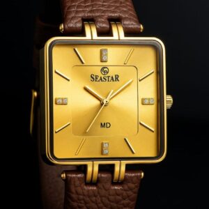 Seastar Golden bazle Premium watch
